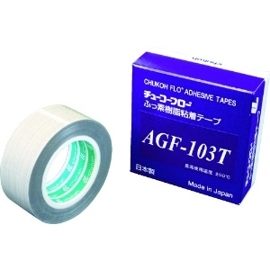 チューコーフロー 高離型フッ素樹脂粘着テープ AGF-103T 0.18t×25w×10M AGF103T-18X25
