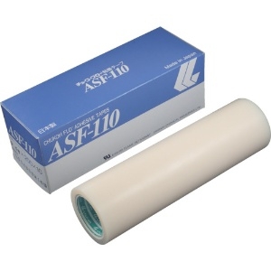 チューコーフロー フッ素樹脂(テフロンPTFE製)粘着テープ ASF110FR 0.08t×200w×10m ASF110FR-08X200