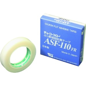 チューコーフロー フッ素樹脂(テフロンPTFE製)粘着テープ ASF110FR 0.23t×13w×5m フッ素樹脂(テフロンPTFE製)粘着テープ ASF110FR 0.23t×13w×5m ASF110FR23X13X5