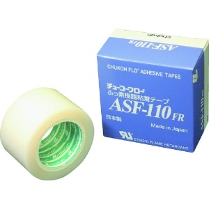チューコーフロー フッ素樹脂(テフロンPTFE製)粘着テープ ASF110FR 0.23t×38w×5m フッ素樹脂(テフロンPTFE製)粘着テープ ASF110FR 0.23t×38w×5m ASF110FR23X38X5