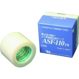 チューコーフロー フッ素樹脂(テフロンPTFE製)粘着テープ ASF110FR 0.23t×50w×5m ASF110FR23X50X5
