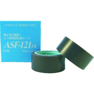 チューコーフロー フッ素樹脂(テフロンPTFE製)粘着テープ ASF121FR 0.08t×10w×10m ASF121FR-08X10