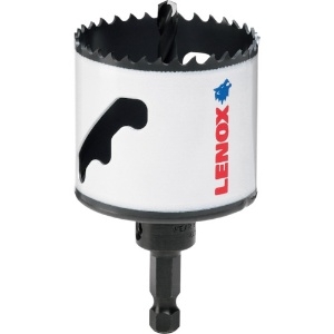 LENOX スピードスロット 軸付 バイメタルホールソー 57mm 5121030