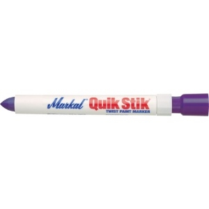LACO Markal 工業用マーカー 「クイック・スティック」 紫 61073
