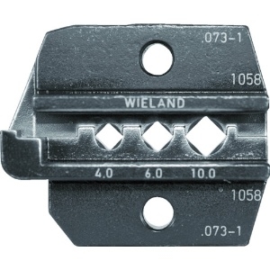 RENNSTEIG 圧着ダイス 624-073-1 Wieland 4.0-10 圧着ダイス 624-073-1 Wieland 4.0-10 624-073-1-3-0