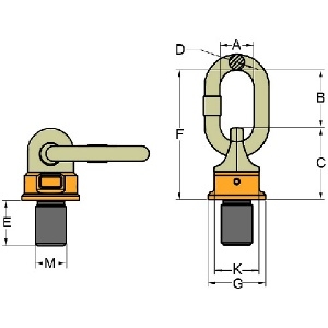 YOKE スーパーポイント M24X36 8.0t スーパーポイント M24X36 8.0t 8-251-040-02 画像2