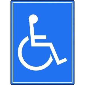 ユニット 路面貼用シートユニロードフィット身障者マ 路面貼用シートユニロードフィット身障者マ 835-82