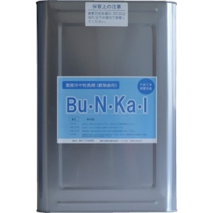 ヤナギ研究所 鉱物油用中性洗剤 Bu・N・Ka・I 18L缶 BU-10-K