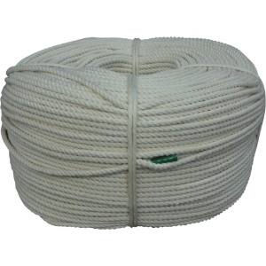 ユタカメイク ロープ 綿ロープ巻物 4φ×200m ロープ 綿ロープ巻物 4φ×200m C4-200