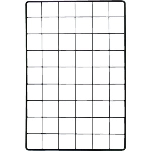 WAKI メッシュパネル 450X600mm 黒 メッシュパネル 450X600mm 黒 EMP111