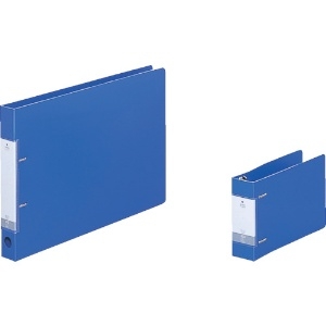 リヒト B6/E D型リングファイル(350枚) 青 B6/E D型リングファイル(350枚) 青 G2233-8