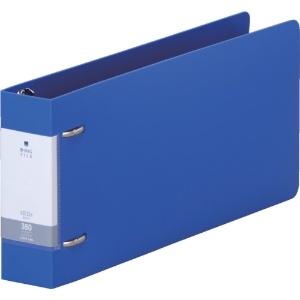リヒト 5×11/E D型リングファイル(350枚) 青 5×11/E D型リングファイル(350枚) 青 G2239-8