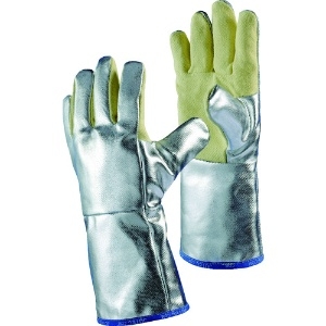 JUTEC 耐熱手袋 アルミナイズドアラミド XL 耐熱手袋 アルミナイズドアラミド XL H115A238-W2
