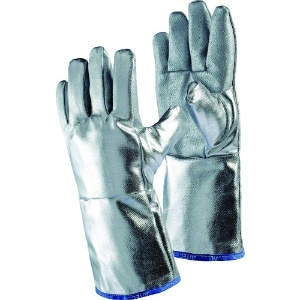 JUTEC 耐熱手袋 アルミナイズドシリコン L 耐熱手袋 アルミナイズドシリコン L H115AS238-W2-9