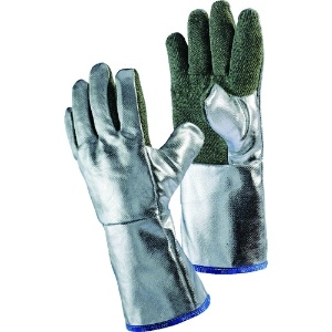 JUTEC 耐熱手袋 アルミナイズドプレオックス XL 耐熱手袋 アルミナイズドプレオックス XL H125A238-W2
