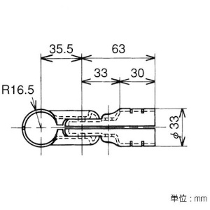 YAZAKI イレクター メタルジヨイント HJ-7 S イレクター メタルジヨイント HJ-7 S HJ-7-S-BL 画像3