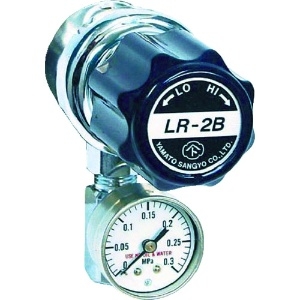 ヤマト 分析機用ライン圧力調整器 LR-2B L9タイプ LR2BRL9TRC