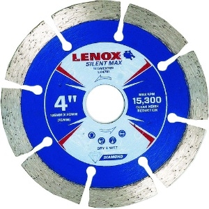 LENOX サイレントマックス セグメント105 静音ダイヤモンドホイール LX4781