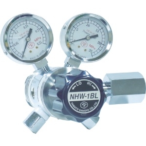 ヤマト 分析機用フィン付二段微圧調整器 NHW-1BL 分析機用フィン付二段微圧調整器 NHW-1BL NHW1BLTRC
