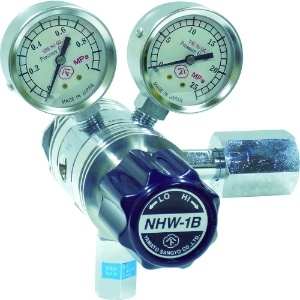 ヤマト 分析機用フィン付二段圧力調整器 NHW-1B 分析機用フィン付二段圧力調整器 NHW-1B NHW1BTRCCH4