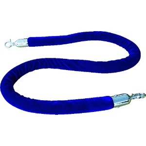 WRITEBEST ロープパーテーション用ロープ 青 1.5m ロープパーテーション用ロープ 青 1.5m QR15B