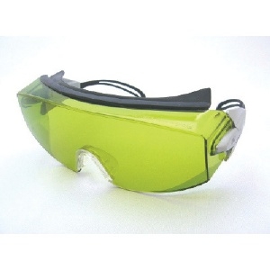 リケン レーザー用一眼型保護メガネ(CO2用)メガネ併用可 RS-80