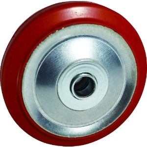 ヨドノ プレス金具用 赤ゴム車輪 130 RW130