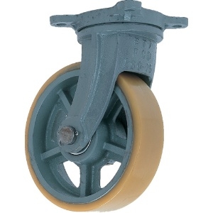 ヨドノ 鋳物重荷重用ウレタン車輪自在車付き UHBーg150X75 UHB-G150X75