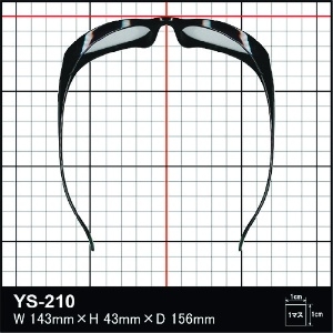 YAMAMOTO 二眼形保護めがね 二眼形保護めがね YS-210 画像5