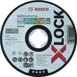 BOSCH X-LOCK切断砥石125x1.6マルチ X-LOCK切断砥石125x1.6マルチ 2608619270