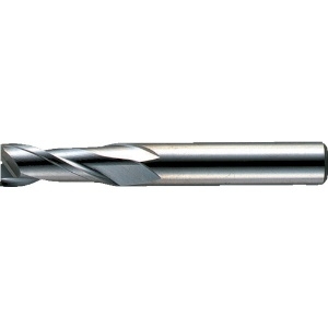 三菱K 2枚刃汎用 ハイススクエアエンドミルミディアム刃長(M)9mm 2MSD0900