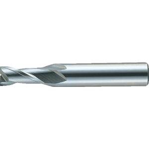 三菱K 2枚刃汎用 ハイススクエアエンドミルショット刃長(S)1.5mm 2SSD0150