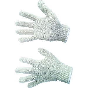 富士手袋 まる綿手袋 白線 607-C