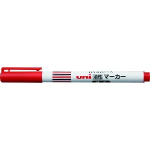 uni 三菱鉛筆/ピースマーカー/細字丸芯/赤 A5E.15