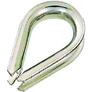 水本 ステンレス 板シンブル 使用ロープ径2.5mm ステンレス 板シンブル 使用ロープ径2.5mm B-1097