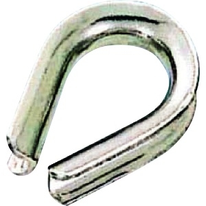 水本 ステンレス 豆シンブル 使用ロープ径5mm B-423