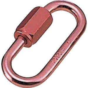 水本 アルミリングキャッチ(アルマイト付) ピンク 線径8mm 長さ62mm B-499