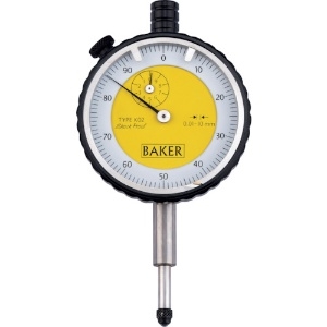 BAKER 指針1回転未満ダイヤルゲージ タイプ56 0.01mm BGKZ