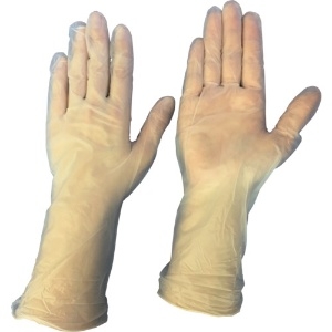 ブラストン PVC手袋ロング スムースタイプLサイズ (100枚入) PVC手袋ロング スムースタイプLサイズ (100枚入) BSC-3300-L