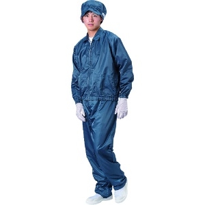 ブラストン ジャケット(衿付)-紺-L BSC-41001-N-L