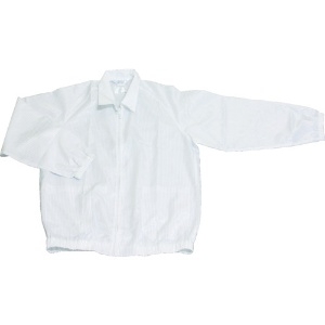 ブラストン ジャケット(衿付)-白-3L BSC-41001-W-3L