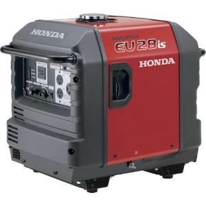 HONDA 正弦波インバーター搭載発電機 2.8kVA(交流/直流)セル付/車輪無 正弦波インバーター搭載発電機 2.8kVA(交流/直流)セル付/車輪無 EU28IS1JNA2