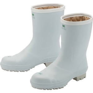 ミドリ安全 氷上で滑りにくい防寒安全長靴 FBH01 ホワイト 23.0cm FBH01-W-23.0