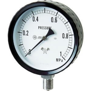 右下 ステンレス圧力計(A枠立型・φ75) 圧力レンジ0〜0.10MPa ステンレス圧力計(A枠立型・φ75) 圧力レンジ0〜0.10MPa G311-261-0.1MP