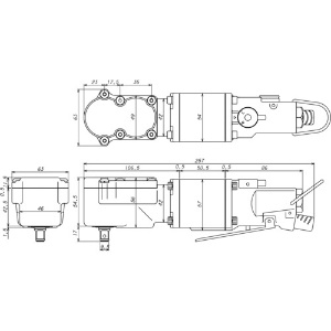 ベッセル コーナーインパクトレンチ GT‐C900 コーナーインパクトレンチ GT‐C900 GT-C900 画像2