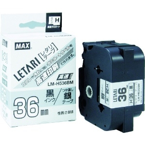 MAX ラベルプリンタ ビーポップミニ用 36ミリ幅テープ LM-H536BM