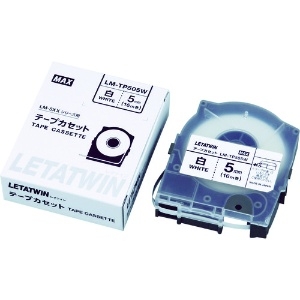MAX チューブマーカー レタツイン 専用テープカセット チューブマーカー レタツイン 専用テープカセット LM-TP505W