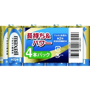 マクセル アルカリ乾電池単2(4個入り) アルカリ乾電池単2(4個入り) LR14(GD)4P