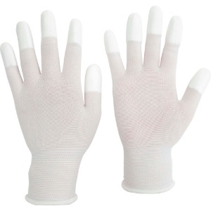ミドリ安全 品質管理用手袋(指先コート) 10双入 Sサイズ MCG501N-S
