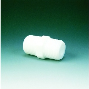 フロンケミカル フッ素樹脂(PTFE) ニップル R1/8XR1/8 NR0089-001